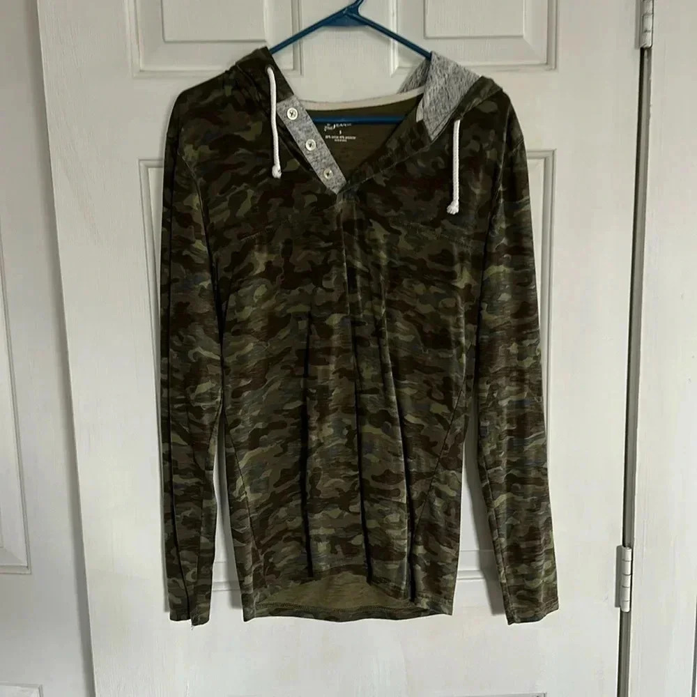 Camo Hoodie Size Small Arizona Jean Co